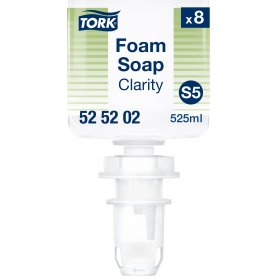 Tork S5 Mini Skumsæbe Clarity, Uparfumeret, 525 ml