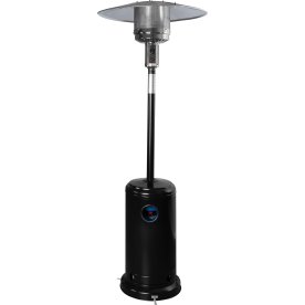Terrassevarmer Lux, 221 cm, Sort