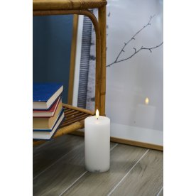 Sirius Sille LED Lys, Genopladelig, Ø7,5/15cm,Hvid