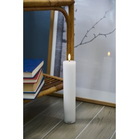Sirius Sille LED Lys, Genopladelig, Ø5/H25cm, Hvid