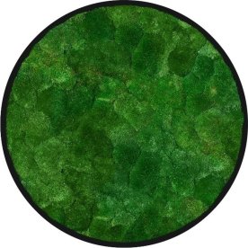 Pudemosbillede, Ø40 cm, m/ramme