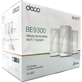 TP-Link Deco BE65 V1 Wi-Fi system desktop, 3 pack