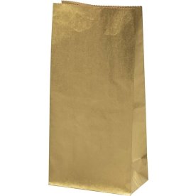 Gavepose, 6,5x11x22,5 cm, Guld, 100 stk.