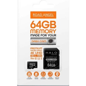 Road Angel MicroSD-kort 64GB U3 Klasse 10