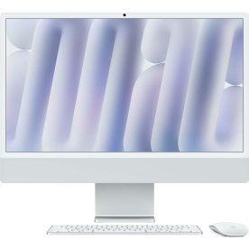 Apple iMac M4 24", 256 GB, 8 CPU, 8 CPU, sølv