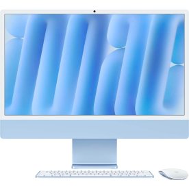 Apple iMac M4 24", 256 GB, 10 CPU, 10 CPU, blå