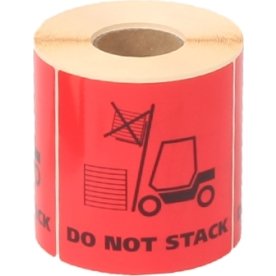 Etiket | Do not stack | 500 stk.