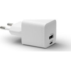 Dbramante1928 oplader, 30W+18W, USB-C+USB-A, hvid