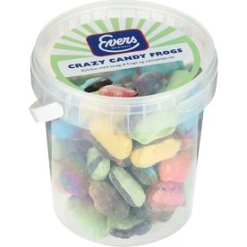 Evers Crazy Candy Frogs Bolcher, 600 g