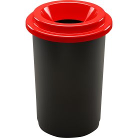 Eco Affaldsspand til sortering, 50 L, rød