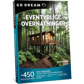 Oplevelsesgave - Eventyrlige overnatninger