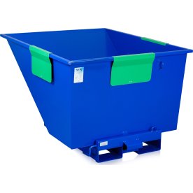 Genbrugsmærkat til tipcontainere, grøn, 3 stk.