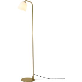 Room 49 gulvlampe, Ø15xH135 cm, Opal/messing
