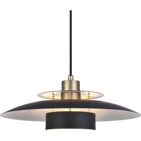 Sørup pendel, Ø40 cm, Sort/Messing