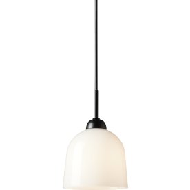 Glow pendel Ø12 cm, Opal/sort