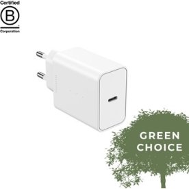 Ëssentials oplader, 45W, USB-C, hvid