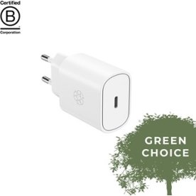 Essentials oplader 25W, USB-C, Power Adapter, hvid