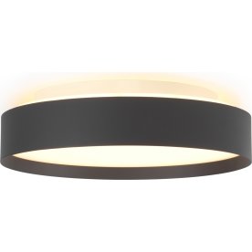 Blacklight plafond Ø30 cm, Sort