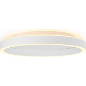 Blacklight plafond string Ø40 cm, Hvid