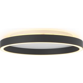 Blacklight plafond string Ø40 cm, Sort