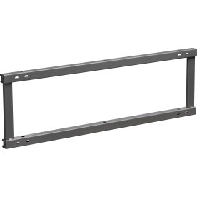 Påbygningsramme til arbejdsborde, grå, 1120 mm