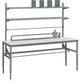 Pakkebord L, 300 kg, Laminat, 2000x800 mm.