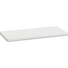 Hylde til lavt værkstedsskab, lysgrå, 975x440 mm.
