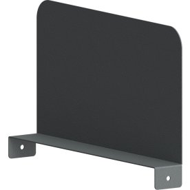 Hyldeopdeler til arbejdsbord, grå, 200x360 mm.