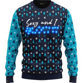 Julesweater "Glow It", Str. XL