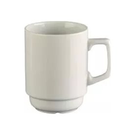 Brønnum stabelbar krus, hvid, 23 cl
