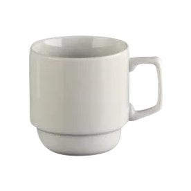 Brønnum stabelbar krus, hvid, 28 cl