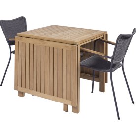Cambridge klapbord L.200 cm m/2 Marguerit String