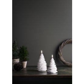 UYUNI LED Juletræ, Nordic White, H.15 cm