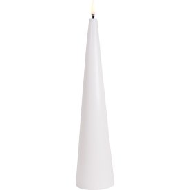UYUNI LED Keglelys, Nordic White, H.30 cm