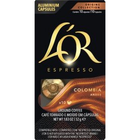 L'OR Colombia Kaffekapsler 10 stk.