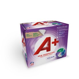 A+ Active 4 Vaskekapsler | Colour | 22 stk.