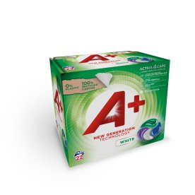 A+ Active 4 Vaskekapsler | White | 22 stk.
