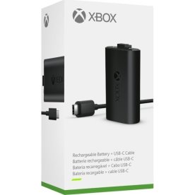 Microsoft Xbox X batteri med USB-C-opladerkabel