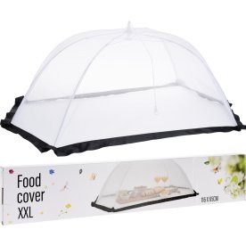 Fluenet XL, hvid, 116x65 cm.