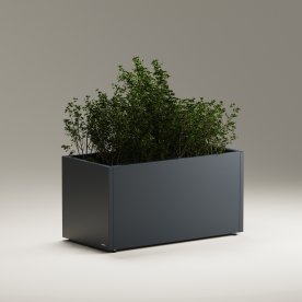 Herstera Plantekrukke, inde, sort, 100x50x50