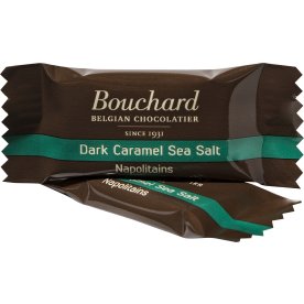 Bouchard Mørk chokolade m/havsalt, 200 stk. á 5 g