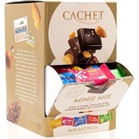 Cachet Chokolade Minis Mix, 110 stk.