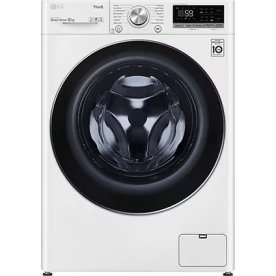 LG Vaskemaskine 12 KG, hvid
