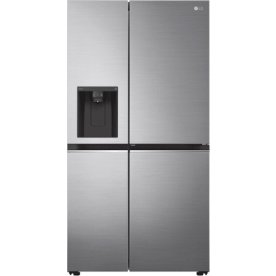 LG Amerikanerkøleskab 179 cm høj, 416L, grå