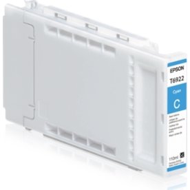 Epson blækpatron, 110 ml, cyan