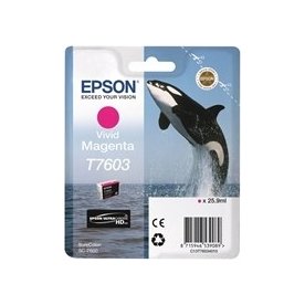 Epson blækpatron T7603, 26ml, magenta