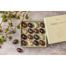 Xocolatl Golden Egg  Marcipan Påskeæg, 16 stk