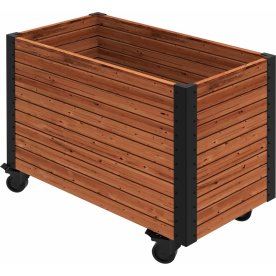 Plus Cubic Blomsterkasse 87x46x65,5 cm, Thermowood