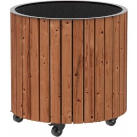 Plus Circle Blomsterkasse Ø55x55 cm, Thermowood