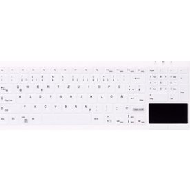 Cherry Hygiene Compact Ultraflat tastatur, hvid
